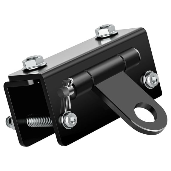 Adjustable Heavy Duty Carbon Steel Snow Sleds Trailer Bumper Hitches for Towing in Extreme Winter Conditions