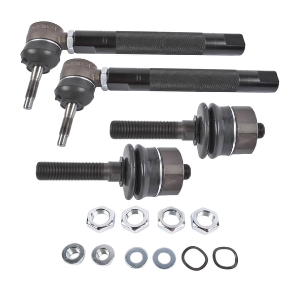 Adjustable Heavy Duty Front Tie Rod Ends Set, 0-6" - Fits 1999-2007 Cadillac Escalade, Chevy Tahoe/Suburban/Silverado, GMC Yukon/Sierra 1500/2500 - OEM: 15795569 - Suspension System