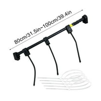 Adjustable Heavy-Duty Garland Hanger for Door Frame, No Screws No Drilling Glue-Free Damage Free, Christmas Holiday Decoration Holder for Wreaths Lights Garland, Fits 30"- 80" Front Doors (30-50in)