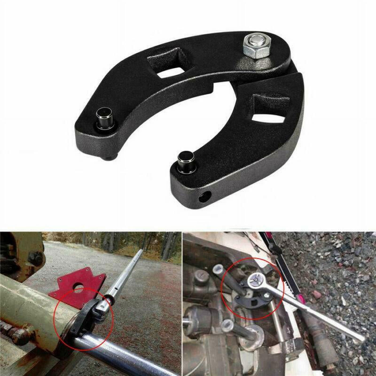 Adjustable Heavy Duty Gland Nut Wrench Tool for Hydraulic Cylinder Cap