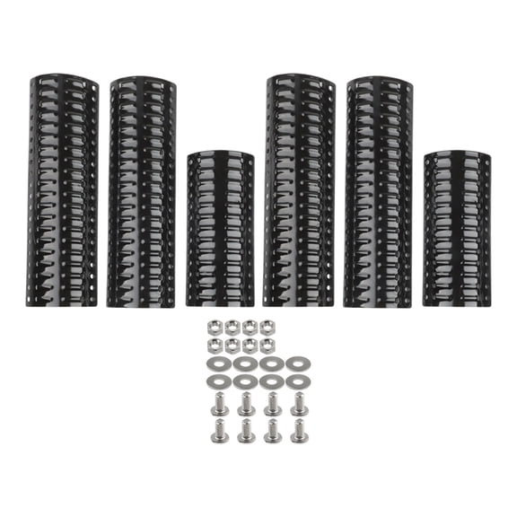 Adjustable Heavy Duty Porcelain Steel Heat Plate Shield For Gas Grills