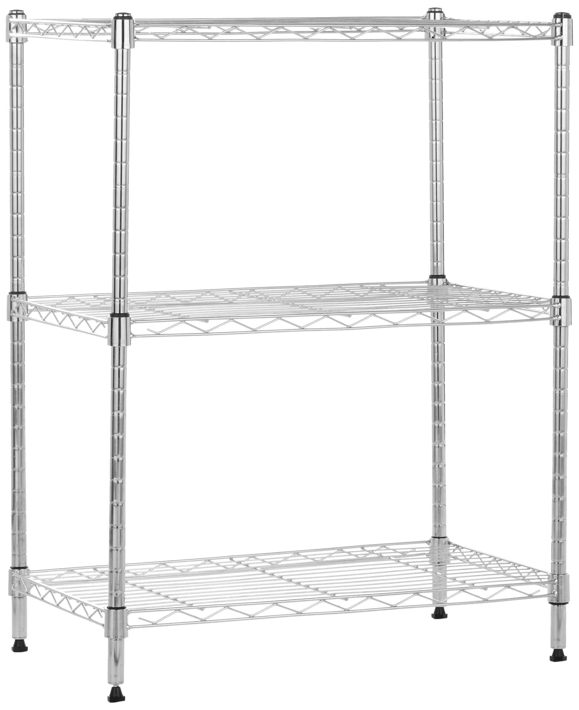 Wire Store Rack Adjustable Heavy Duty Steel Wire Rack Storage Shelving Organizer with ...