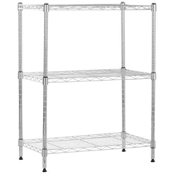 Wire Rack Tool Storage Adjustable Heavy Duty Steel Wire Rack Storage Shelving Organizer with ...