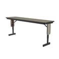 thumbnail image 1 of Adjustable Height 3/4" High Pressure Folding Seminar Table in Natural Sand, 1 of 5