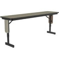 thumbnail image 1 of Adjustable Height 3/4" High Pressure Folding Seminar Table in Natural Sand, 1 of 6