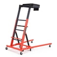 Topsioe Adjustable Height 400LBS Topside Automotive Repair Creeper - Walmart.com