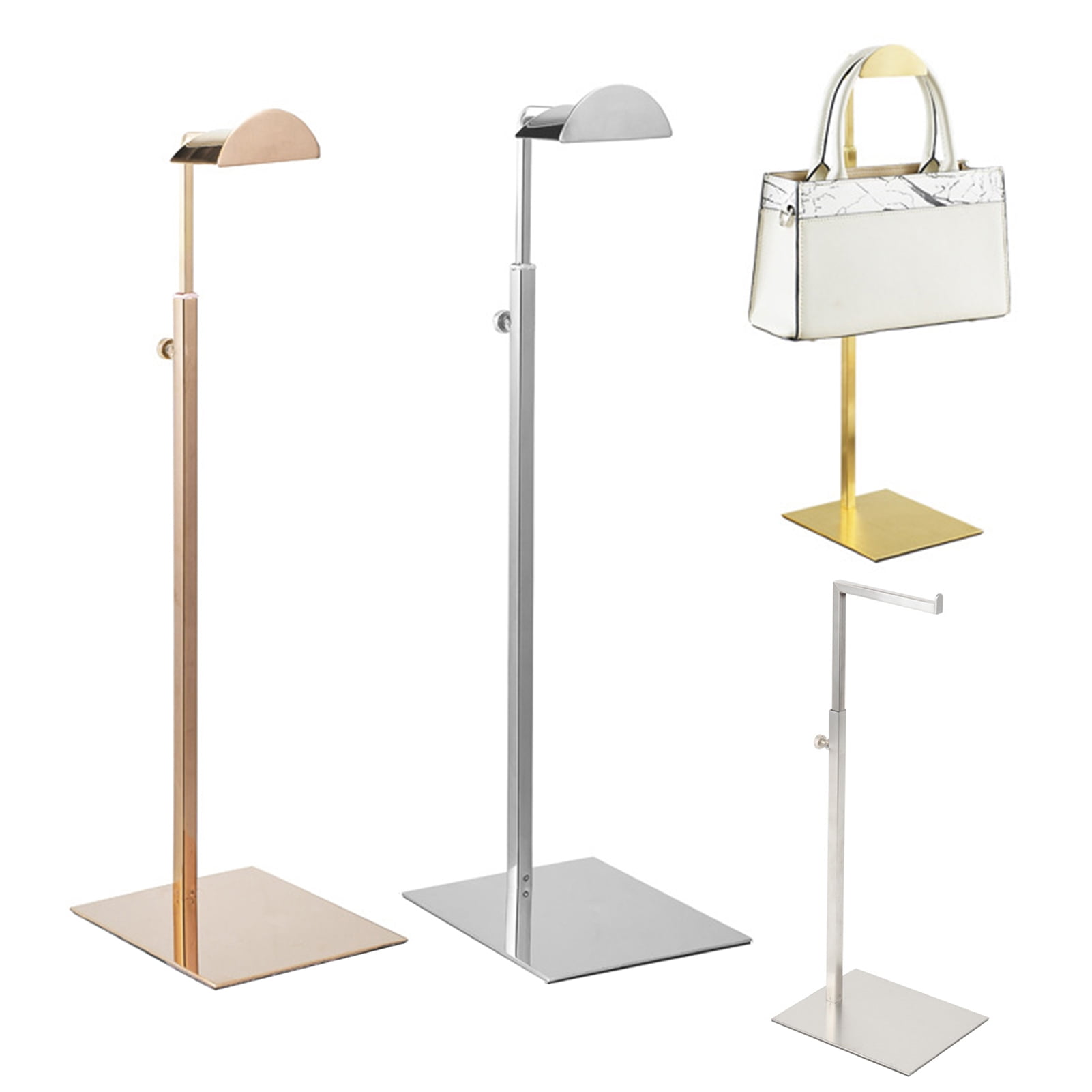 Adjustable Height Bag Storage Rack Shoulder Bag Holder Purse Display ...