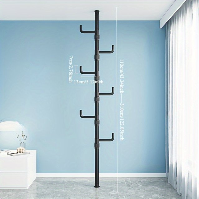 Adjustable Height Clothing Rack - 90-122