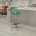 thumbnail image 1 of Adjustable Height Drafting Stool with Tractor Seat, Multiple Colors, 1 of 11