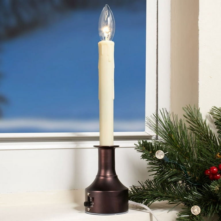 Adjustable Height Electric Window Candles Walmart