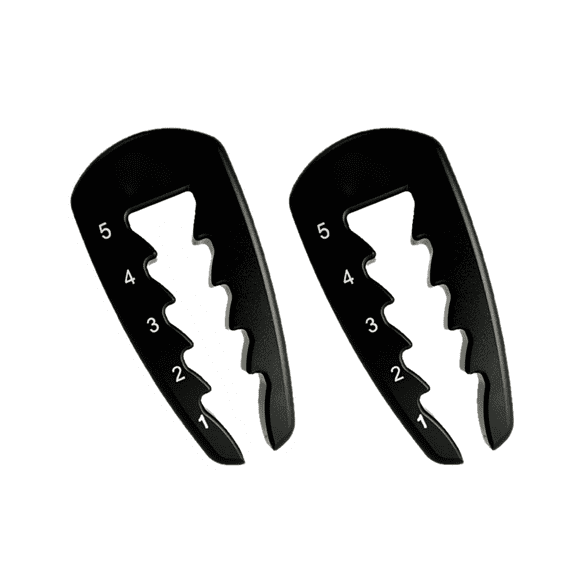 Adjustable Height Golf Tee Set With 2 Pieces For Perfect Ball Positioning