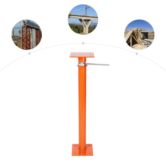 Adjustable Height Jacking Post - Supports 12000lbs, Durable Carbon Steel