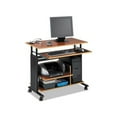 thumbnail image 1 of Muv™ Mini Tower Desk, Cherry, 1 of 2