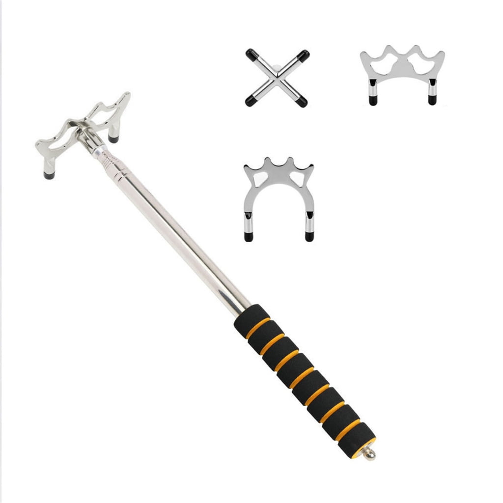 Adjustable Height Pool Bridge Stick Removable Brasses Head Flexible ...