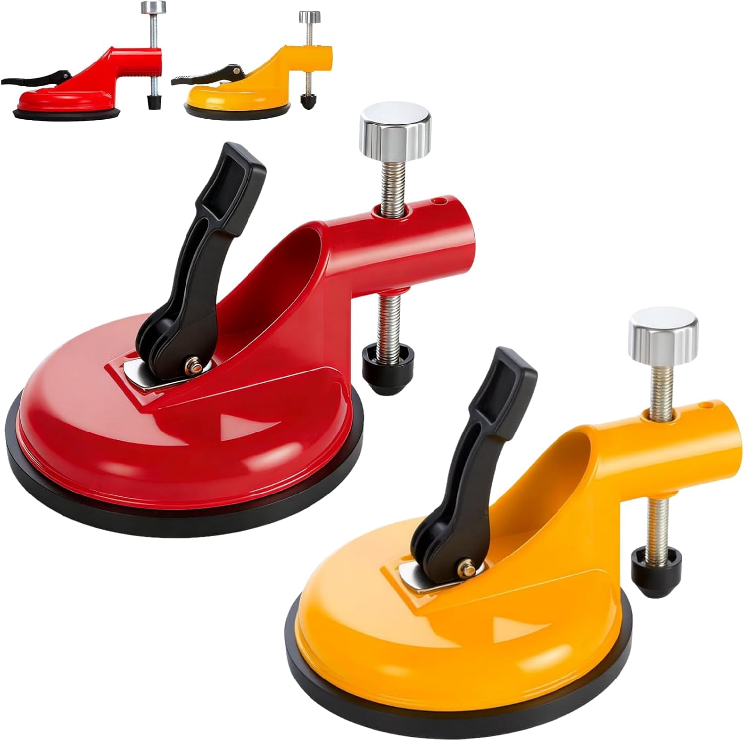 Adjustable Height Setter, Heavy Duty Suction Cup Tile Leveler, 118mm ...