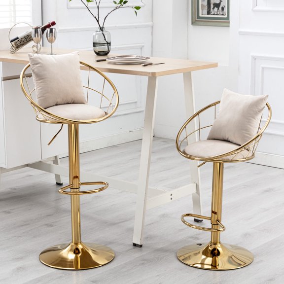 Adjustable Height, Stable Base Design / Suitable for Dining Areas, Safe Sitting