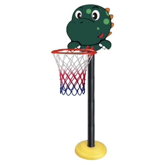 Adjustable Height Standing Basketball Hoop for Indoor and Outdoor Play - Kids Basketball Stand with Hanging Backboard & Sports Shooting Frame Toy for 𝗕𝗼𝘆𝘀 𝗮𝗻𝗱 𝗚𝗶𝗿𝗹𝘀