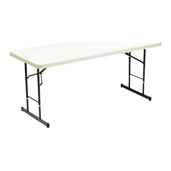 Adjustable Height Tables 72w x 30d x 25-35h Platinum
