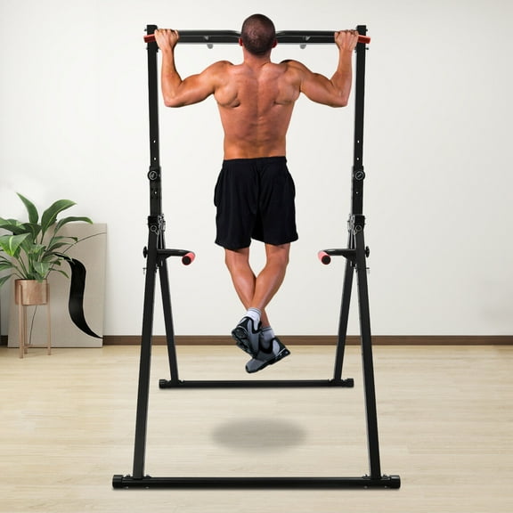 Adjustable Height Triangular Pull Up Station, Pull Up Bar for Home Gym Strength Training Equipment, Home Pull Up Bar