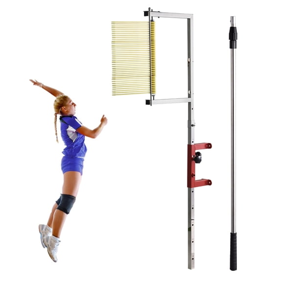 Adjustable Height Vertical Jump Tester, 4.5-11.5ft Wall-Mounted Vertical Jump Measurement Tool, School Gym Verticals Jumps Trainer Training Equipment, Verticals Jumps Tester Outdoor Use
