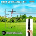 thumbnail image 1 of Adjustable Height Volleyball Net for Indoor/Outdoor Use with Carrying Bag, 1 of 15