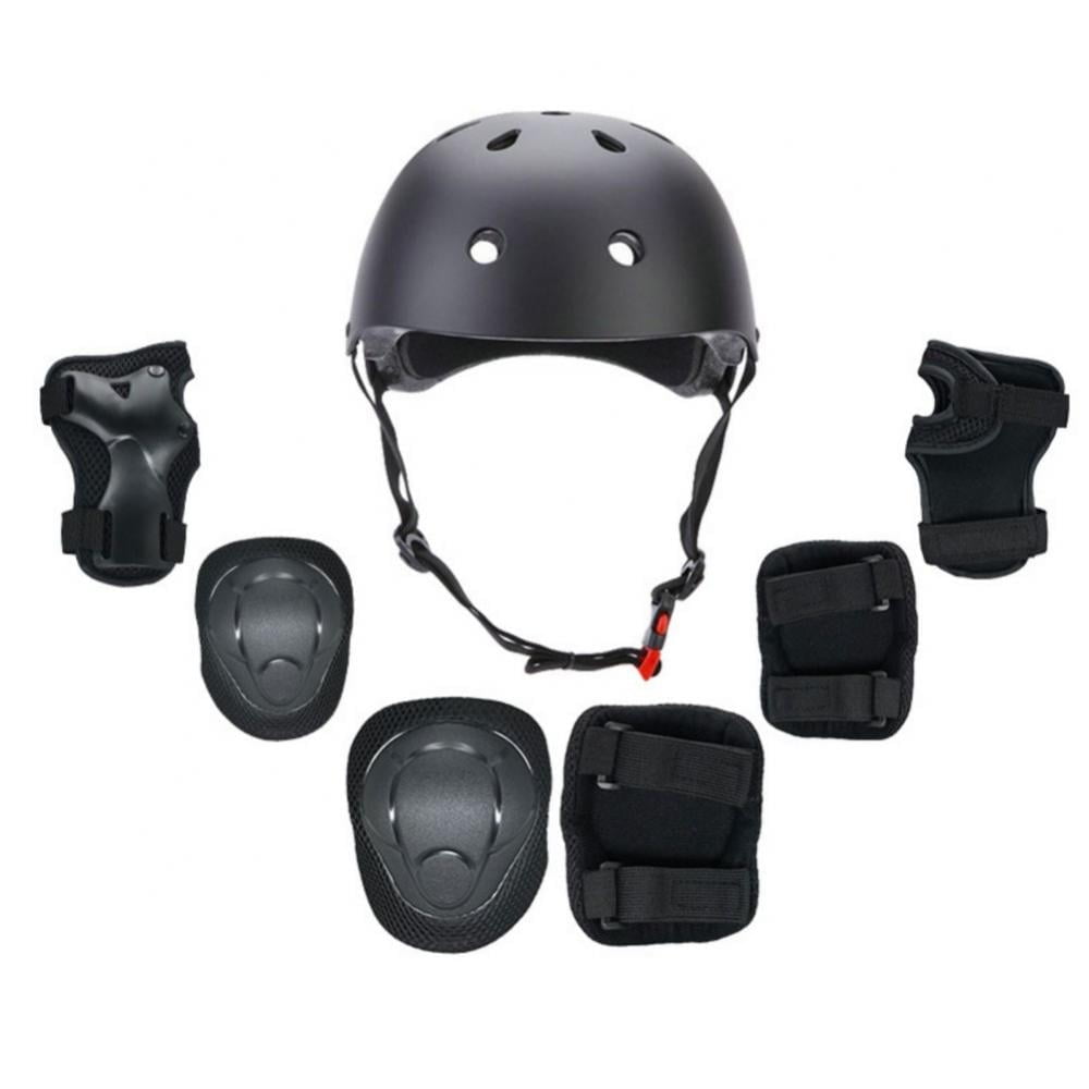Adjustable Helmet for Ages 3-16 Kids Toddler Boys Girls Youth,Protective Gear with Elbow Knee Wrist Pads for Multi-Sports Skateboarding Bike Riding Scooter Inline skatings Longboard Roller Skate