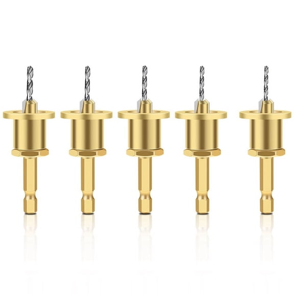 NEW Adjustable Hexagonal Shank Countersink Drill Taper Hole Screw Step Self-Tapping Alloy