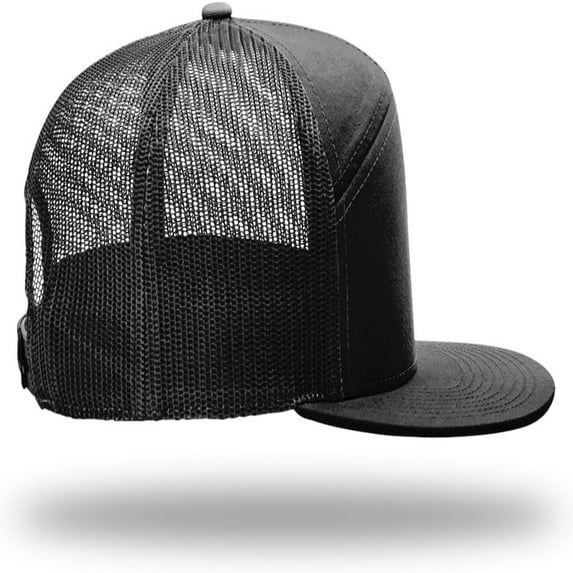 Adjustable Hi-Snapback Bulk Richardson 168 Blank Baseball Hat: Classic 7-Panel Trucker Style