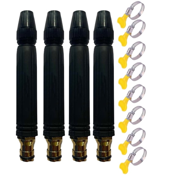 Adjustable High Pressure Hose Nozzle, Multi Function Water Sprayer for Car Wash Pet Bathing Garden Watering