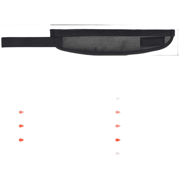 Adjustable High Strength Fiber Resistant Hockey Neck Guard for