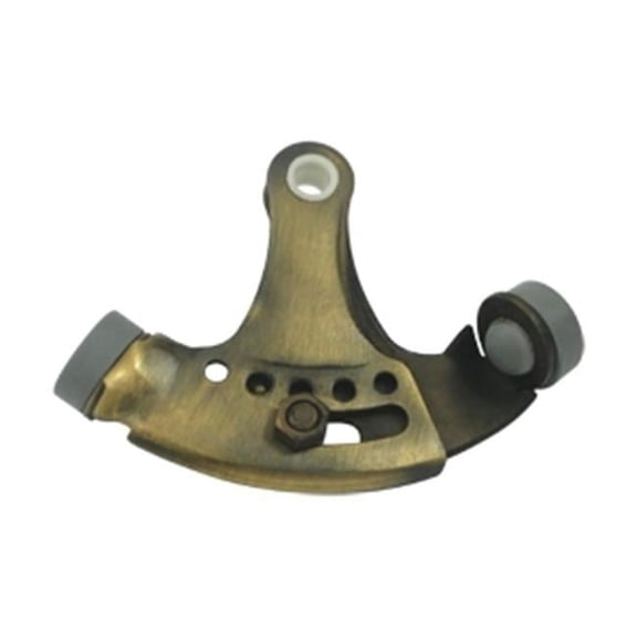 Adjustable Hinge Mounted Pin Stop, Antique
