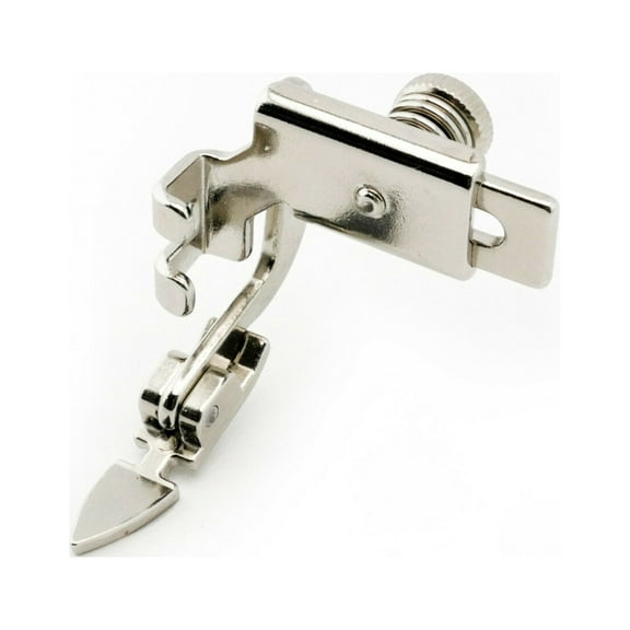 Adjustable Hinged Low Shank Zipper / Cording Foot #55510 For Sewing Machine