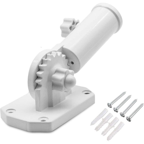 Adjustable Holder Heavy Duty Wall Mount Multi-Position Bracket with Screws, Made of Aluminum, Strong and Rust Free