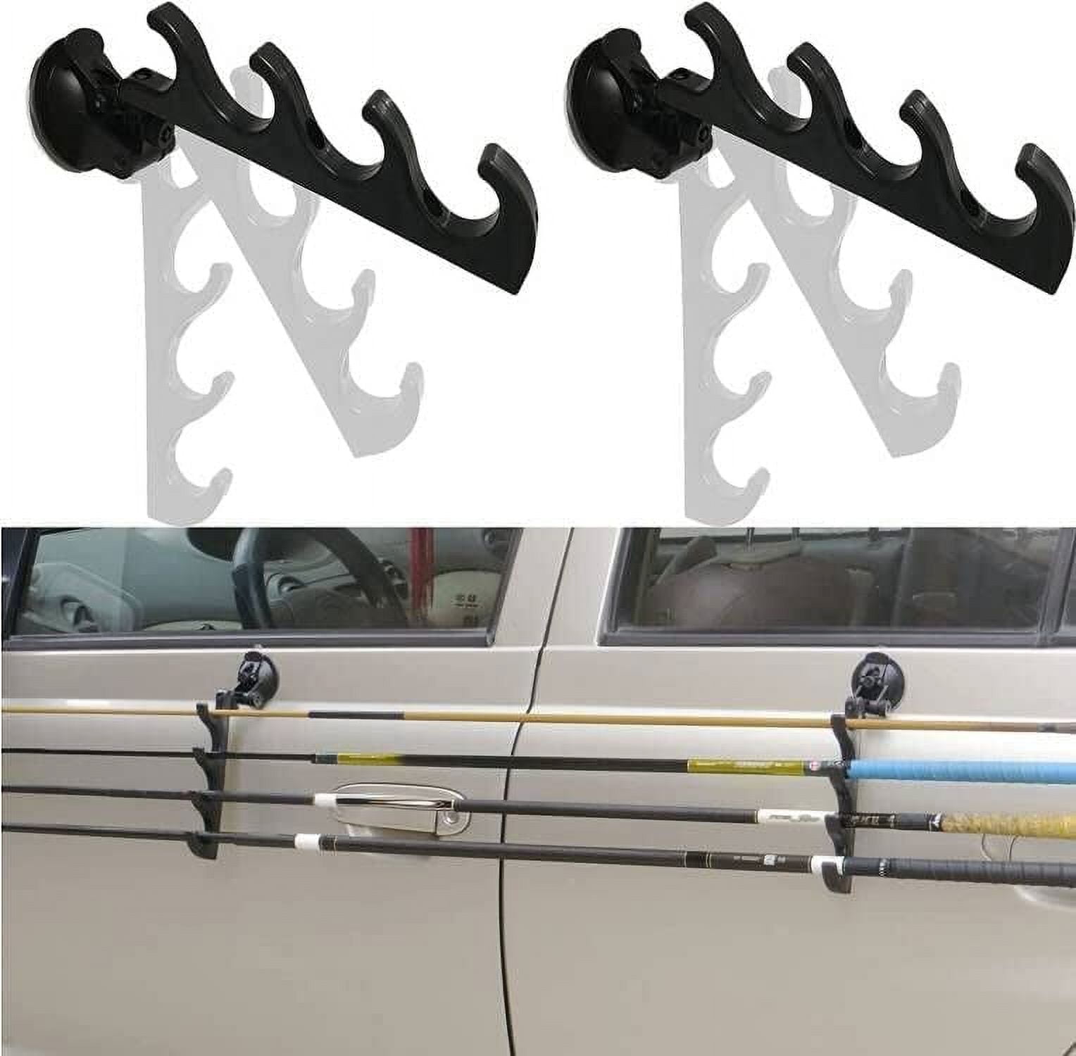 Suction cup rod holders for cars hotsell