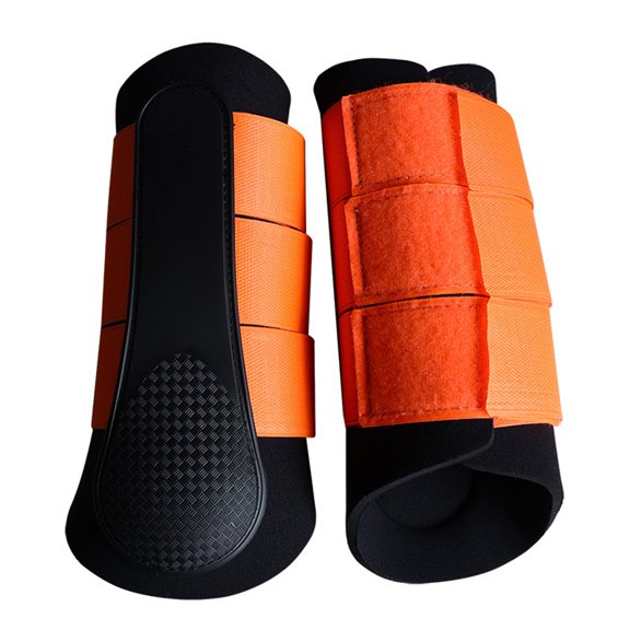 Adjustable Horse Leg Guards Legs Protector Leg Wraps With Hard Shell Protections Thickened Padding For Equine Sports Use