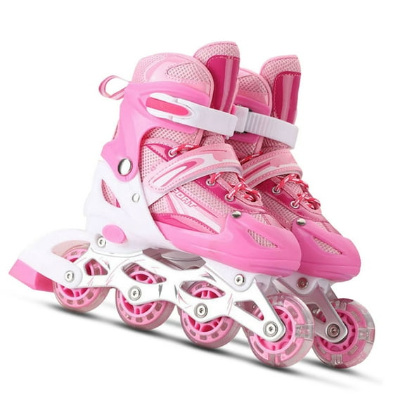 Adjustable Illuminating Inline Skates With Light Up Wheels For Kids And Adults For Girls And Boys Men And Women