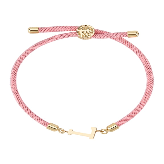 Adjustable Initial Bracelet for Women Letter A-Z Personalized Bracelets for DIY Bracelet Making Jewelry Gift