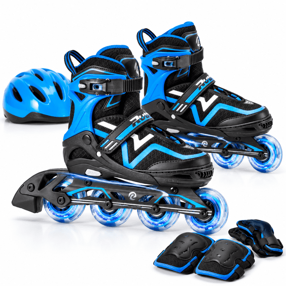 Adjustable Inline Skates For Adults With Full Light Up Wheels