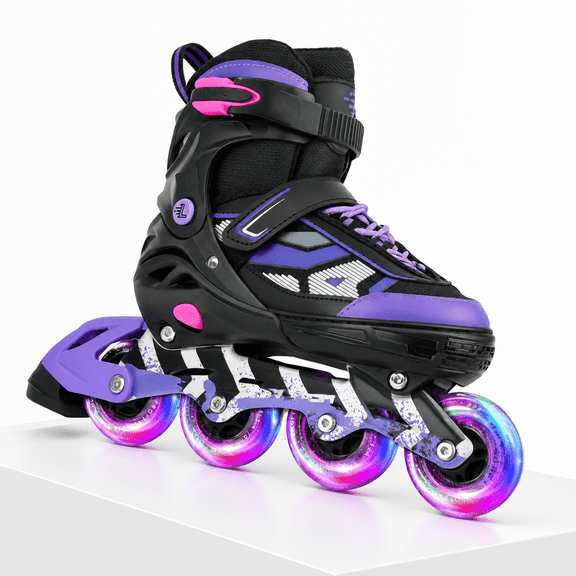 Adjustable Inline Skates For And Adults Outdoor Beginner Roller With All Light Up Wheels Men Women
