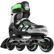 Adjustable Inline Skates for Men and Women Blue/Pink/Green Shiny Wheels High Performance Roller Skates