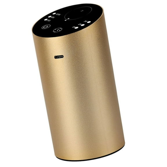 Adjustable Intensity Aromas Dispenser Essential Oil Diffuser Metal Texture for Fragrant Environment for Various Room