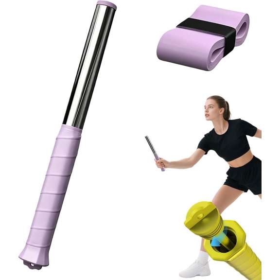 Adjustable Intensity Badminton Swing Trainer, Badminton Power Trainer with Magnetic Resistance, Sound Feedback Single-Player Indoor for Wrist Strength & Smash Power