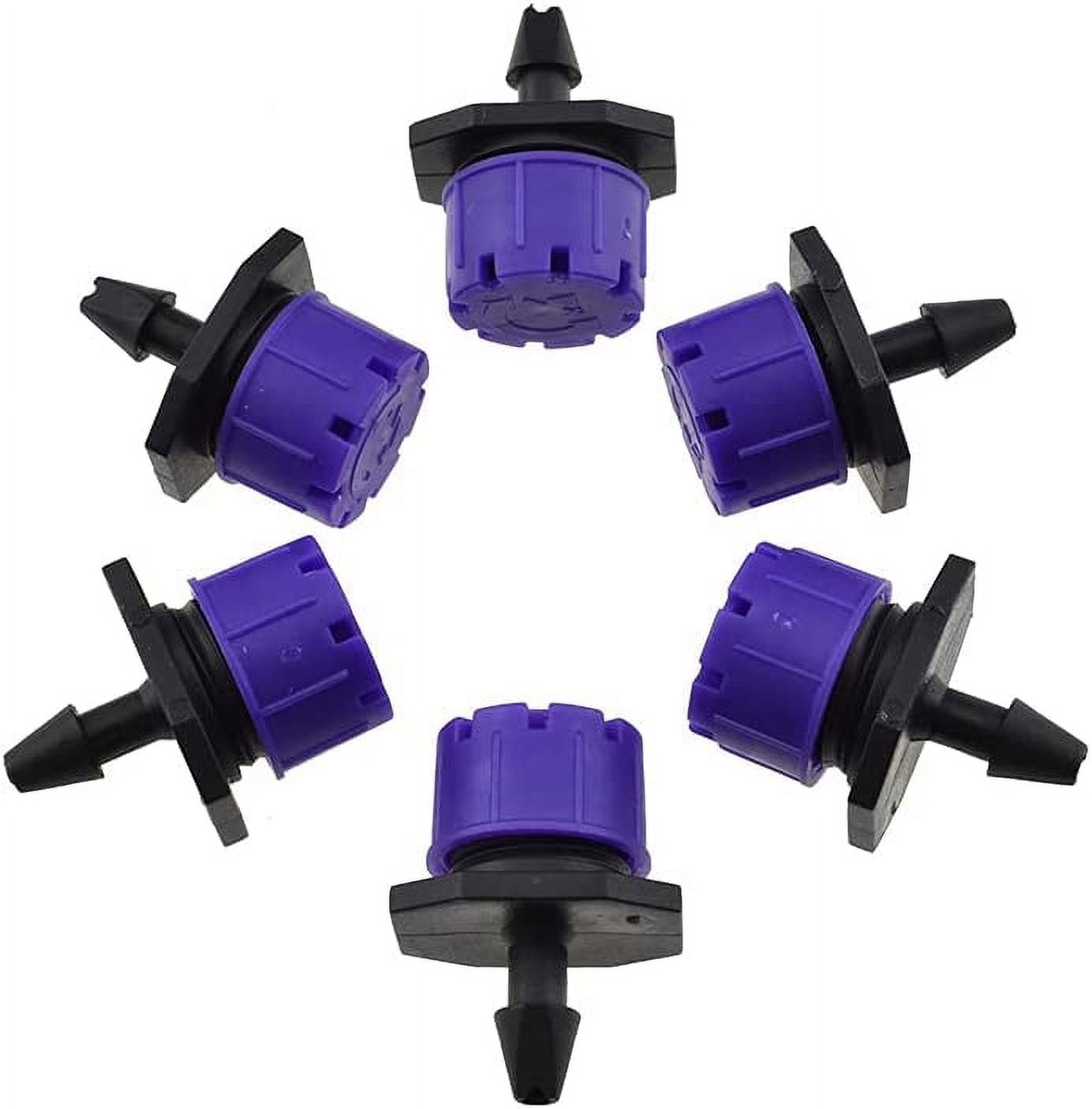 Adjustable Irrigations 1/4inch 360 Degree Cap Dripper Water Sprinkler