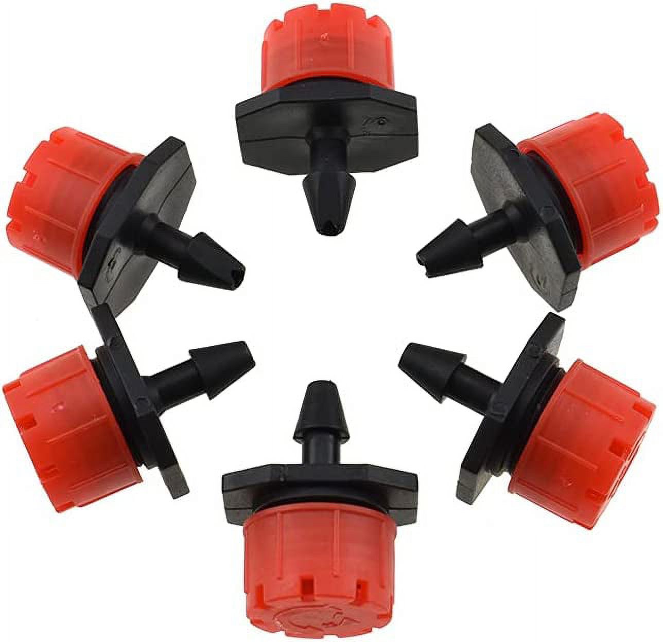 Adjustable Irrigations 1/4inch 360 Degree Cap Dripper Water Sprinkler