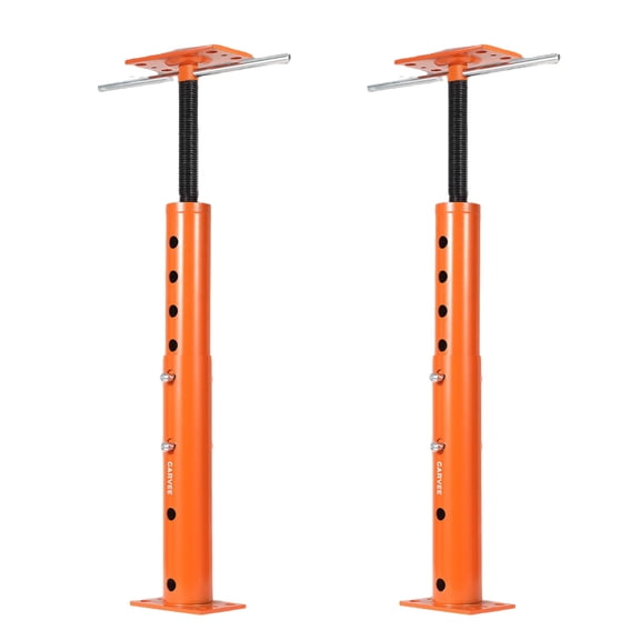 Adjustable Jack Post, 2House Floor Jack 19-36", House Jacks 18000LB | Adjustable house jack for leveling floors, supporting joist beams and basement repairs, 18000 lbs lifting capacity
