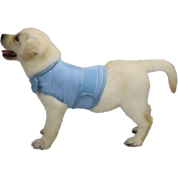 Adjustable Jacket for Small Medium Large Dogs, Dog Vest Wrap for Calming, for Separation, Thunderstorm, Travel