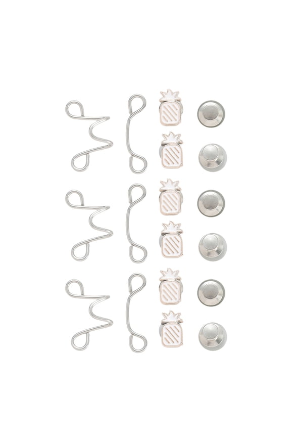 Adjustable Jeans Button Flower Waist Buckles, Jeans Button