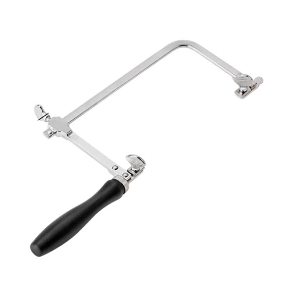 Adjustable Jewelry Sawing Frame Black Handle Tool U-shaped Handle Sawing Frame for Cutting Jewelry Crafting Tool