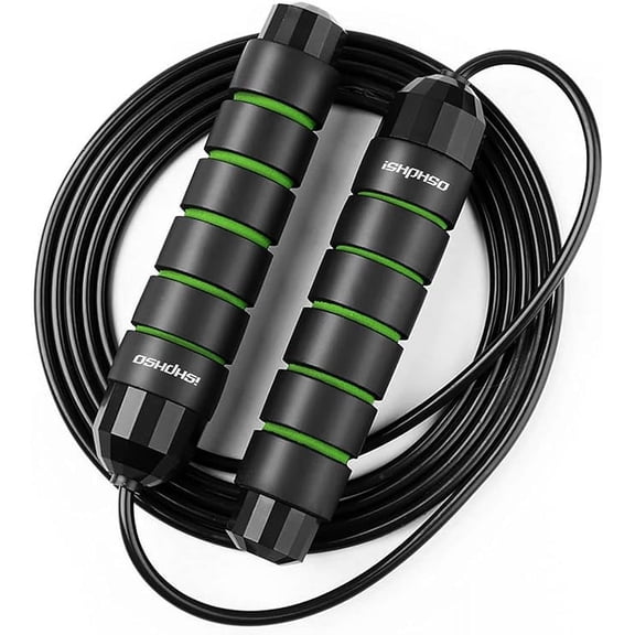 Magg 9.8' Adjustable Length Jump Rope, Green