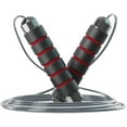 thumbnail image 1 of Adjustable Jump Rope for Workout, Fitness Jump Rope for Men Women and Kids, Speed Jumping Rope for Exercise (Red), 1 of 6